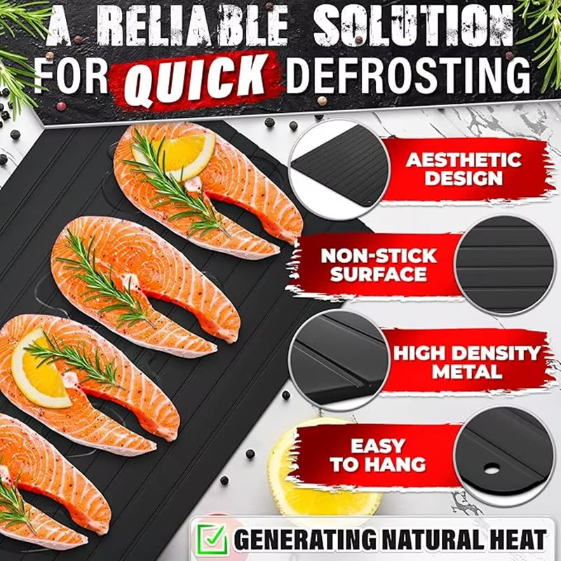 Quick Defrosting Tray for Frozen Meat 