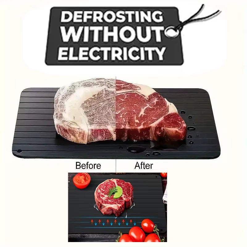 Quick Defrosting Tray for Frozen Meat 