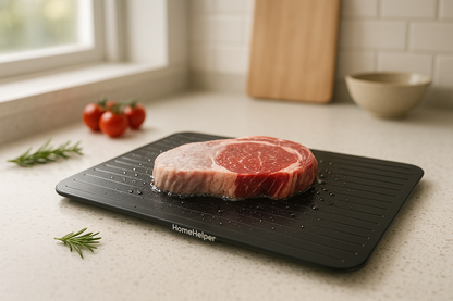 HomeHelper Quick Defrosting Tray — Rapid, power-free thawing